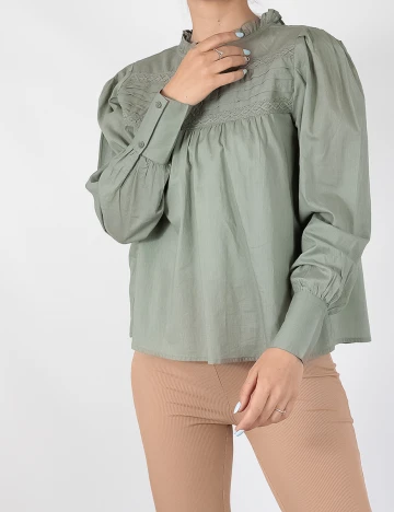 Bluza Jacqueline de Yong, kaki, M