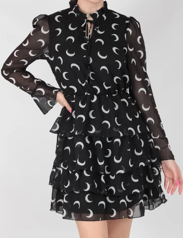Rochie Ricco Bruno, negru, S