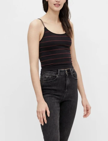 Top Pieces, negru/roz, M/L