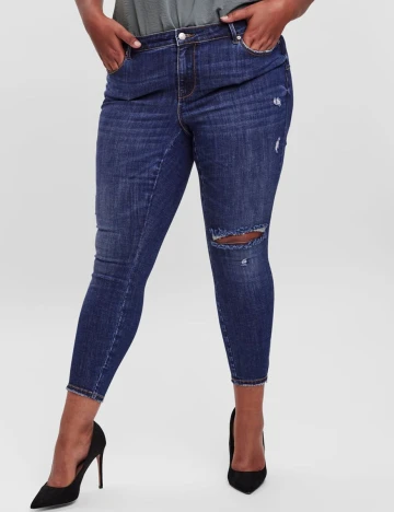 Blugi Vero Moda Curve, albastru