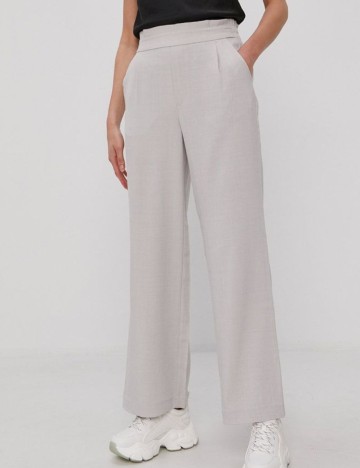 Pantaloni Jacqueline de Yong, gri, 34