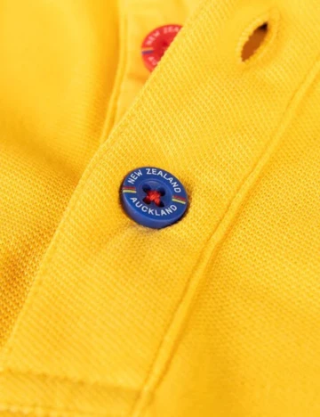 Tricou Polo N.Z.A NEW ZEALAND AUCKLAND, portocaliu, M