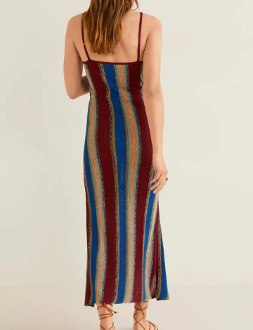 Rochie lunga Mango, mix culori, L Mix culori