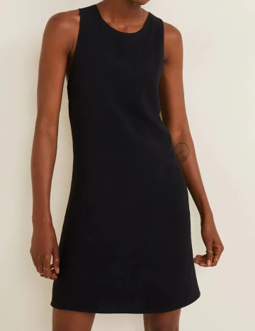 Rochie scurta Mango, negru, M