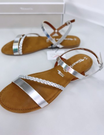 Sandale Tamaris, argintiu, 36