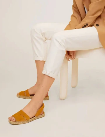 Sandale Mango, mustar, 36
