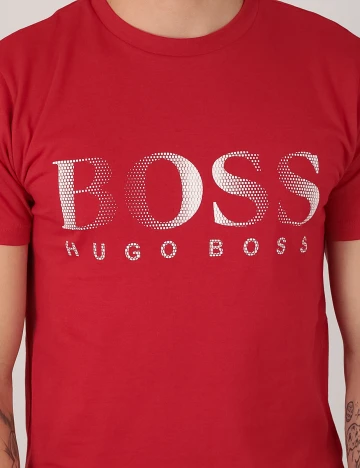 Tricou Hugo Boss, rosu, S