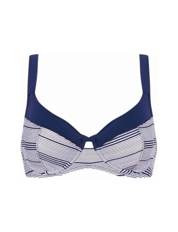 Sutien de baie Triumph, albastru, 36E