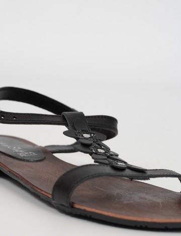 Sandale OutletMag, negru, 38