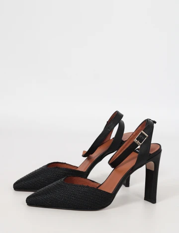 Pantofi cu toc Angel Alarcon, negru, 36