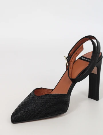 Pantofi cu toc Angel Alarcon, negru, 36