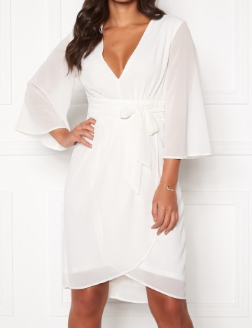 Rochie scurta Vila, alb, 34