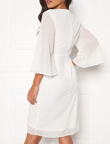 Rochie scurta Vila, alb, 34