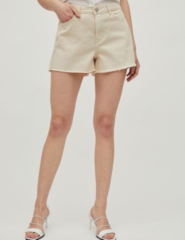 
						Pantaloni scurti Vila, crem, 40