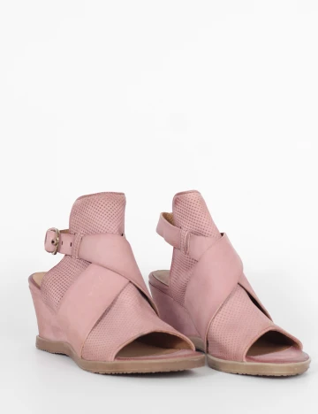 Sandale cu Platforma MJUS, roz pudra, 40
