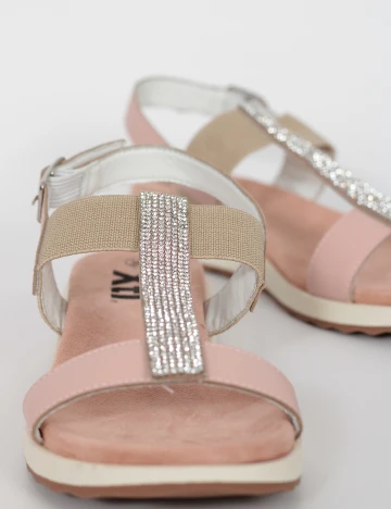 Sandale XTI Footwear, roz nude, 36