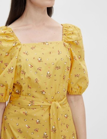 Rochie Scurta Object, galben, 34