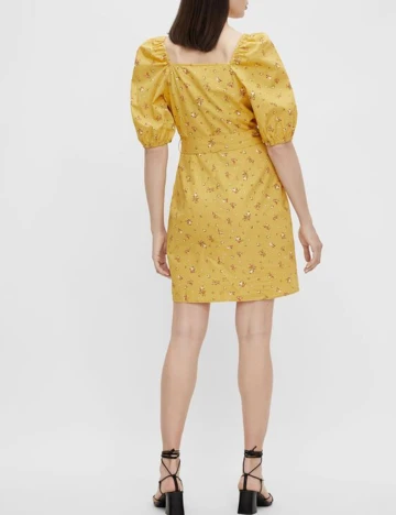 Rochie Scurta Object, galben, 34