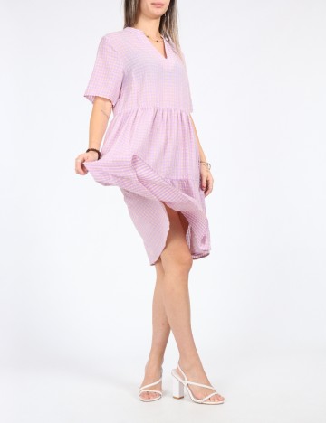 Rochie medie Pieces, mov, S