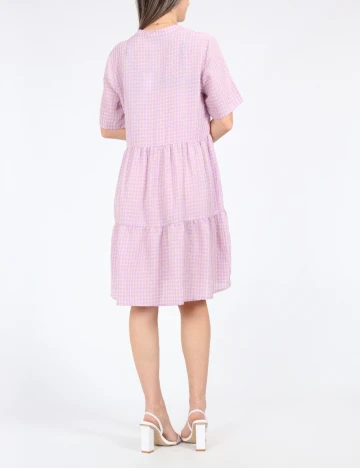 Rochie medie Pieces, mov, S