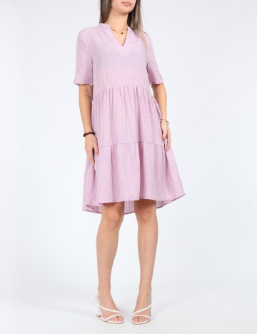 Rochie medie Pieces, mov, S