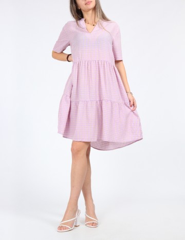 Rochie medie Pieces, mov, S