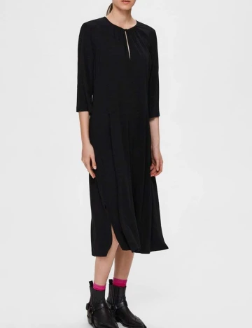 Rochie Medie Selected Femme, negru, 34