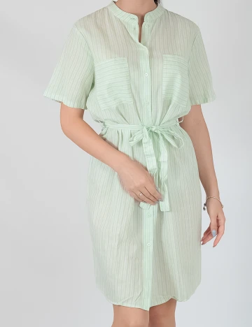 Rochie Pieces, verde, L