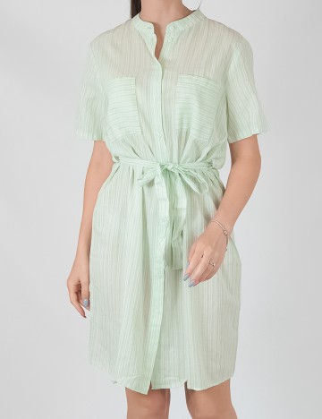 Rochie Pieces, verde, L