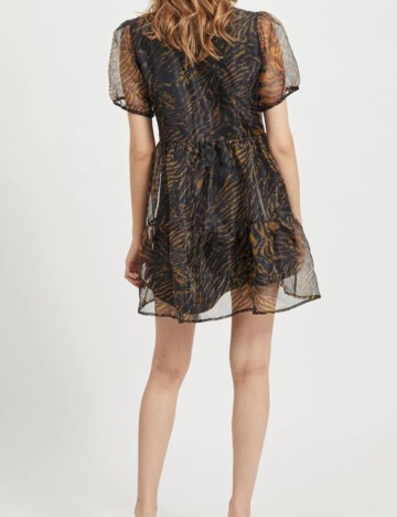 Rochie Scurta Vila, animal print, 38