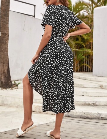Rochie medie SHEIN, negru, L
