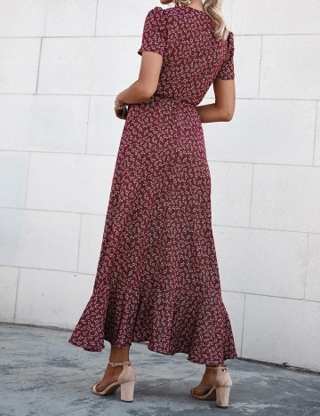 Rochie lunga SHEIN, grena, M