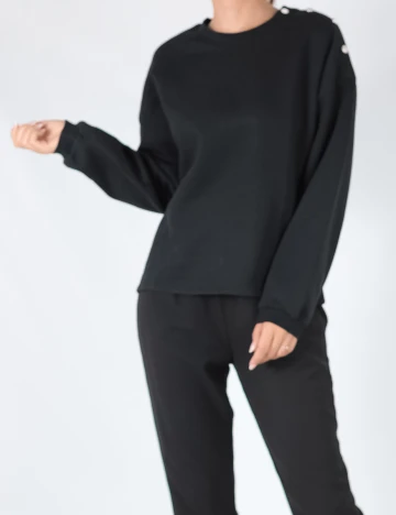 Bluza Jacqueline de Yong, negru, M