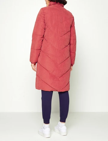 Geaca Vero Moda, roz pudra inchis, XL