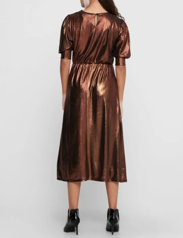 Rochie Medie Only, maro, XS