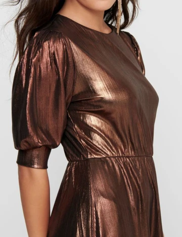 Rochie Medie Only, maro, XS