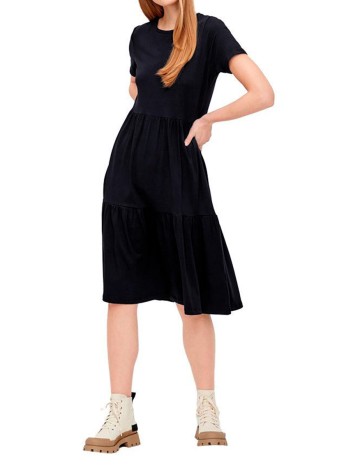 Rochie medie Object, bleumarin, XS