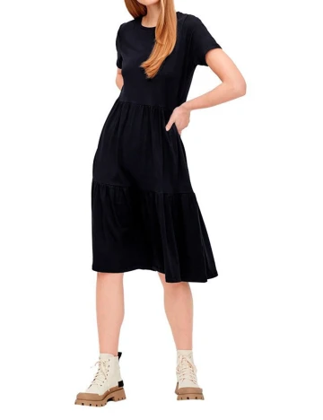 Rochie medie Object, bleumarin, XS