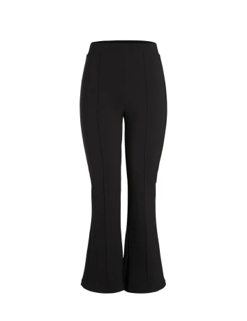 Pantaloni Pieces, negru, S
