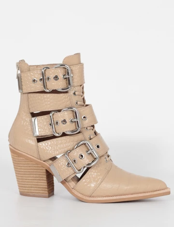 Botine Jeffrey Campbell, crem, 38