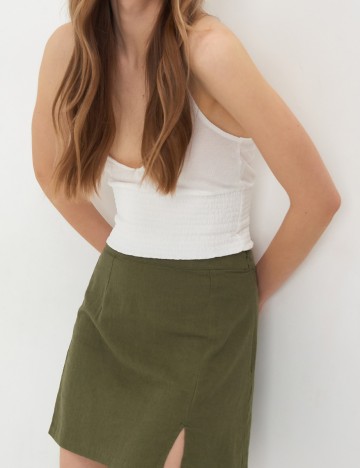 Fusta Sinsay, verde, S