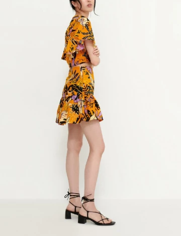 Top House Brand, portocaliu, M