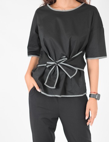 Bluza Reserved, negru, 34