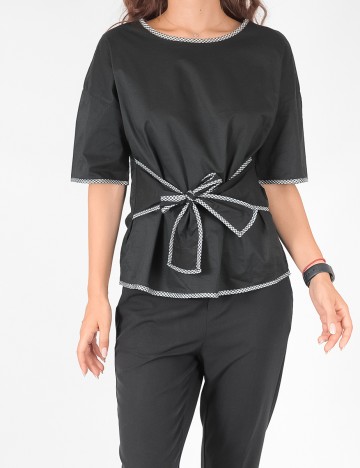 Bluza Reserved, negru, 34