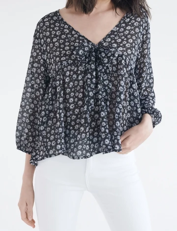 Bluza Sinsay, negru, XS Negru