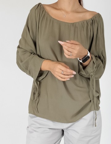 Bluza Reserved, kaki, 36
