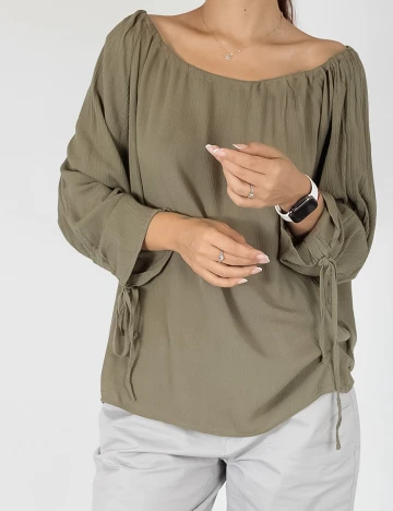 Bluza Reserved, kaki, 36