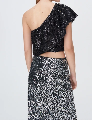 Top Sinsay, negru, XS