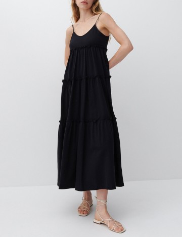 Rochie Lunga Reserved, negru, S