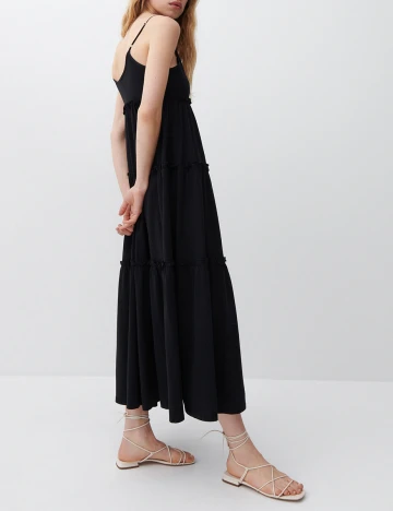 Rochie Lunga Reserved, negru, S